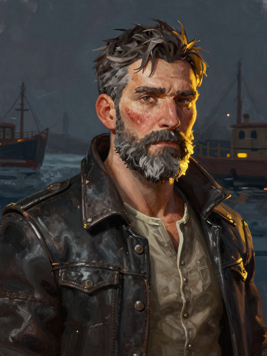 Portrait of Harbor Master Corvin